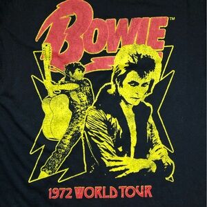 Bowie 1972 World Tour Tee